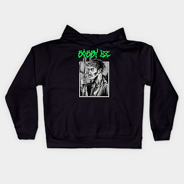 Bobby Lee Comedy Demon Kids Hoodie by Soulphur Media